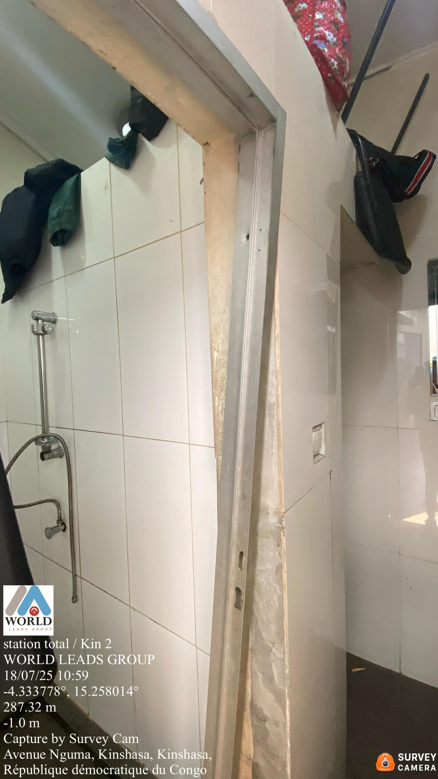 Avant les travaux - Station-service Kin 2 - Travaux de serrurerie